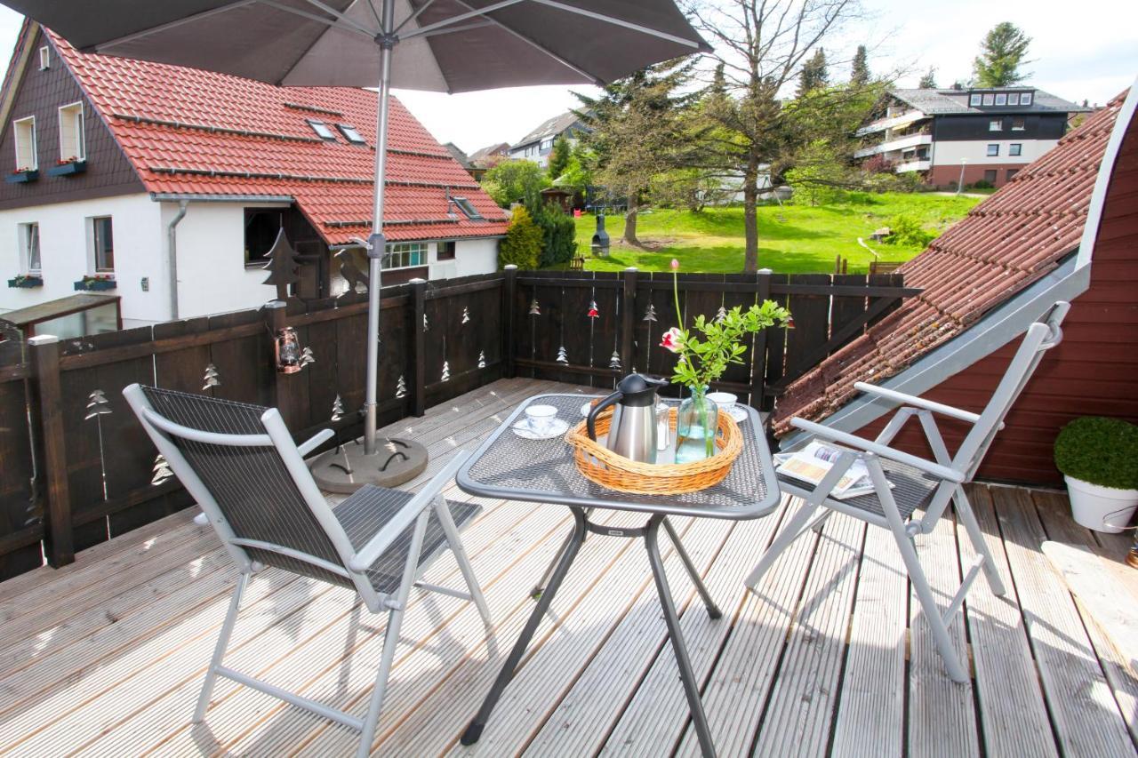 Appartement Harzer Rabe à Braunlage Extérieur photo